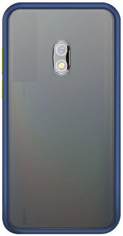 Resolute Back Cover for Itel A23  (Blue, Hard Case, Silicon, Pack of: 1)