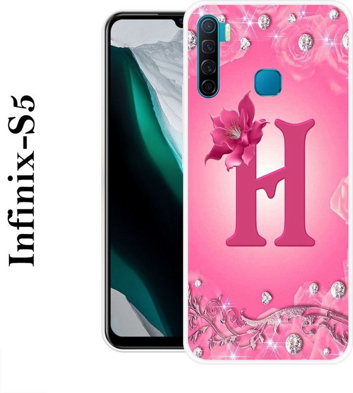 Sswastik Back Cover for Infinix S5, Infinix S5 Lite  (Pink, Grip Case, Silicon)