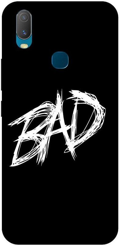 URCHIN Back Cover for Vivo Y17 Bad Boy, Black and white, attitude, Cool, Style  (Multicolor, Shock Proof, Pack of: 1)