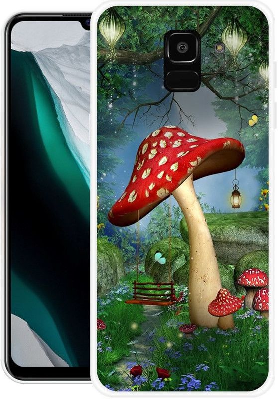 JATLAND Back Cover for Samsung Galaxy J6, Samsung J6  (Multicolor, Grip Case, Silicon)