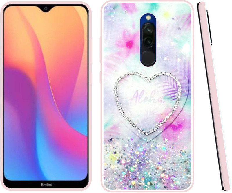 CASE CREATION Back Cover for Redmi 8  (Multicolor, 3D Case, Pack of: 1)