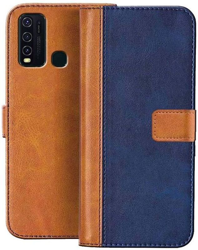 Urban Tech Flip Cover for Vivo Y50Flip Case | Magnetic Closure | Shock Proof Wallet Flip Cover  (Multicolor, Magnetic Case, Pack of: 1)