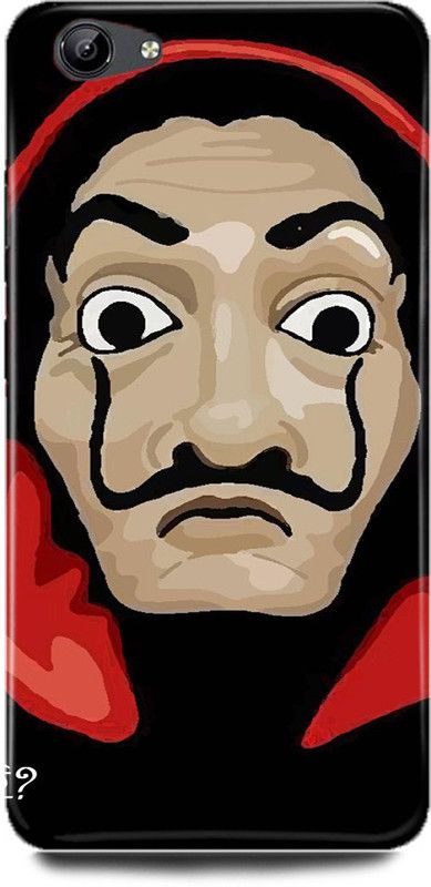 DIKRO Back Cover for vivo Y71, 1724, MONEY, HEIST, WEB, SERIES, MASK, BELLA, CIAO  (Multicolor, Hard Case, Pack of: 1)