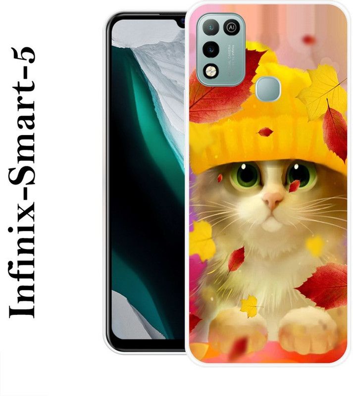 KLC Back Cover for Infinix Smart 5  (Multicolor, Silicon)