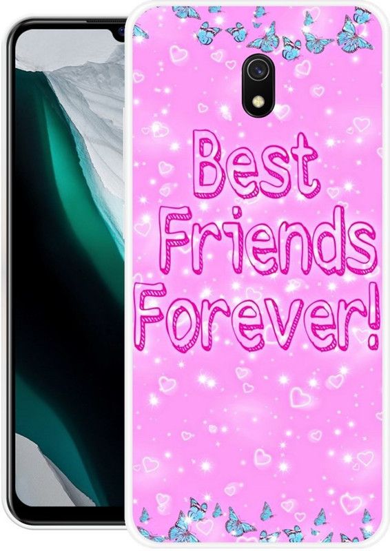 PINKZAP Back Cover for Redmi 8A  (Multicolor, Grip Case, Silicon, Pack of: 1)