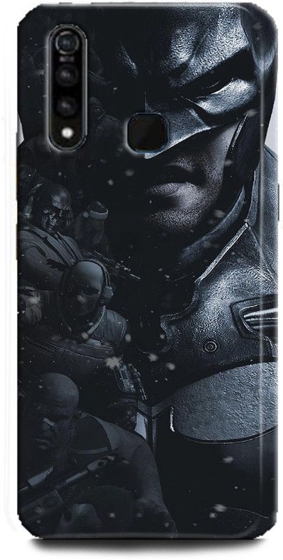 INDICRAFT Back Cover for Vivo Z1Pro, Vivo 1951, Batman, Printed  (Multicolor, Shock Proof, Pack of: 1)