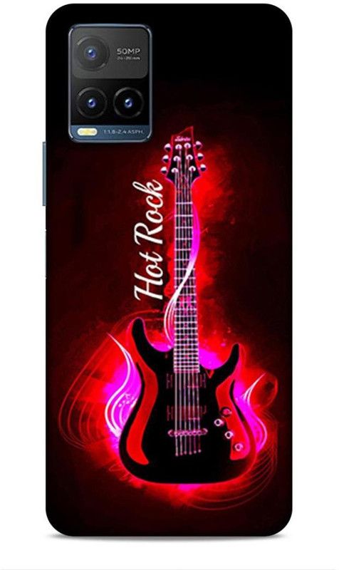 Coverland Back Cover for Vivo Y33s ( V2109 )  (Black, Red, Pack of: 1)