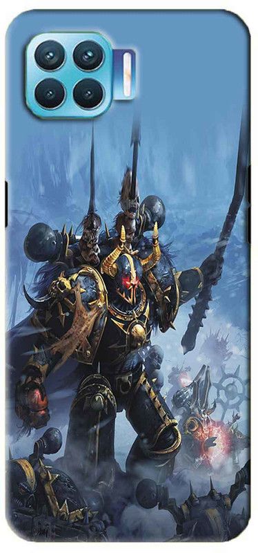 NDCOM Back Cover for OPPO F17 PRO Warhammer Printed  (Multicolor, Hard Case, Pack of: 1)