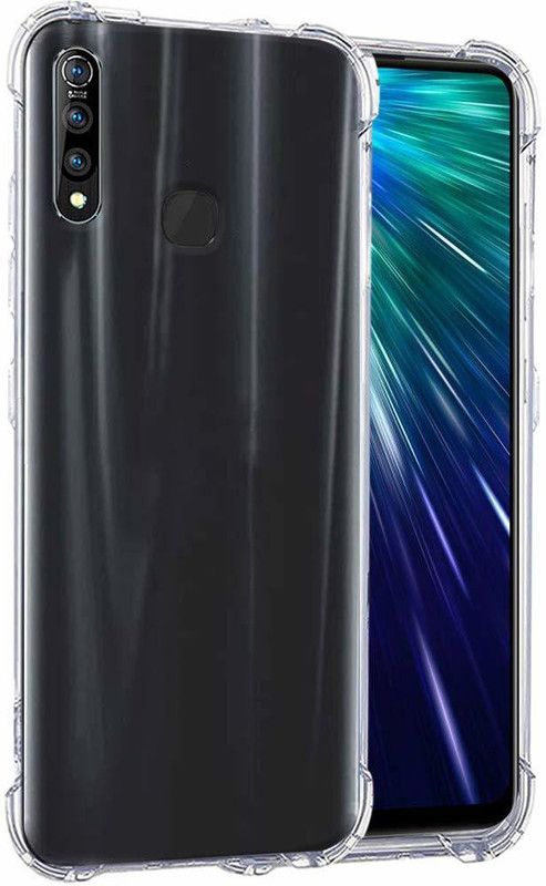 AKSHUD Back Cover for Vivo Z1 Pro  (Transparent, Shock Proof, Silicon, Pack of: 1)