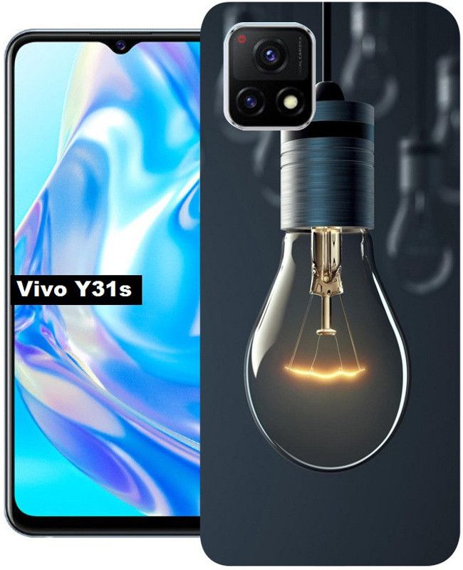 BeauCase Back Cover for Vivo Y31s  (Multicolor, Dual Protection, Silicon, Pack of: 1)