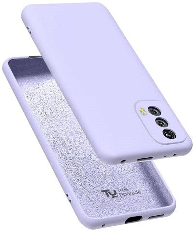 NewSelect Back Cover for Realme X7  (Purple, Grip Case, Pack of: 1)