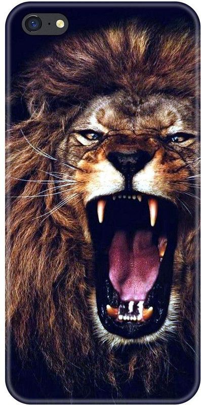 Smutty Back Cover for Oppo F3, CPH1609 - Angry Lion Print  (Multicolor, Hard Case, Pack of: 1)