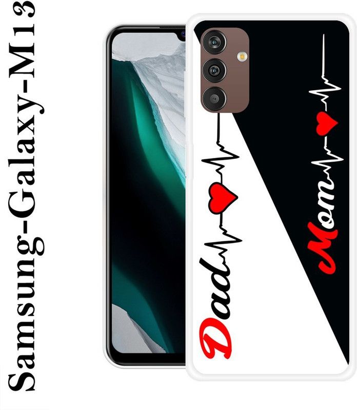Sswastik Back Cover for Samsung Galaxy M13  (Multicolor, Grip Case, Silicon)