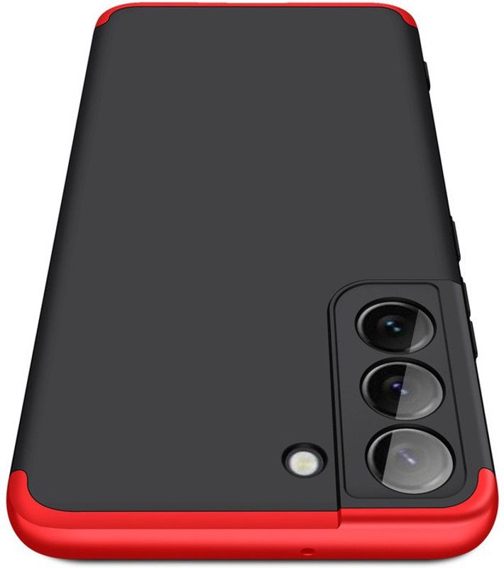 Glaslux Front & Back Case for Samsung Galaxy S22 Plus  (Red, Camera Bump Protector, Pack of: 1)