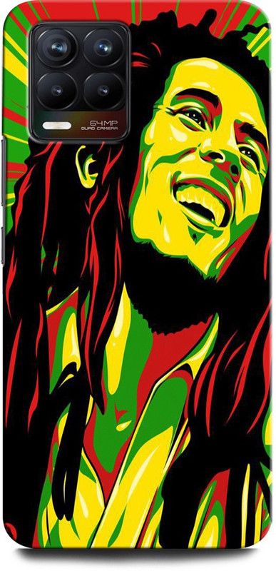 ORBIQE Back Cover for Realme 8 BOB MAELEY, SINGER, SONGWRITTER, DANCE, MUSIC  (Multicolor, Hard Case, Pack of: 1)
