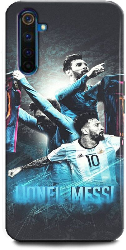 Afterglow Back Cover for Realme 6i MESSI JERSEY, BARCELONA, FOOTBALL, MESSI, JERSEY, FOOTBALL  (Multicolor, Shock Proof, Pack of: 1)