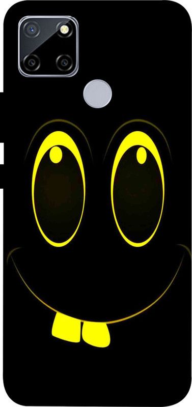LIKELOOK Back Cover for Realme C15  (Black, Shock Proof, Pack of: 1)