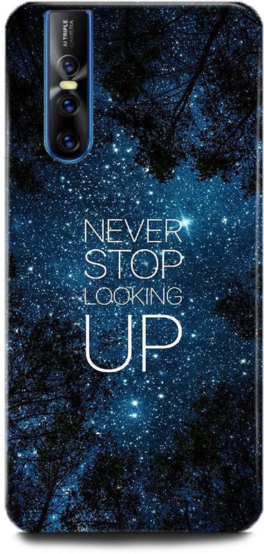 INDICRAFT Back Cover for Vivo V15 Pro, Vivo 1818, space looking, Printed  (Multicolor, Shock Proof, Pack of: 1)