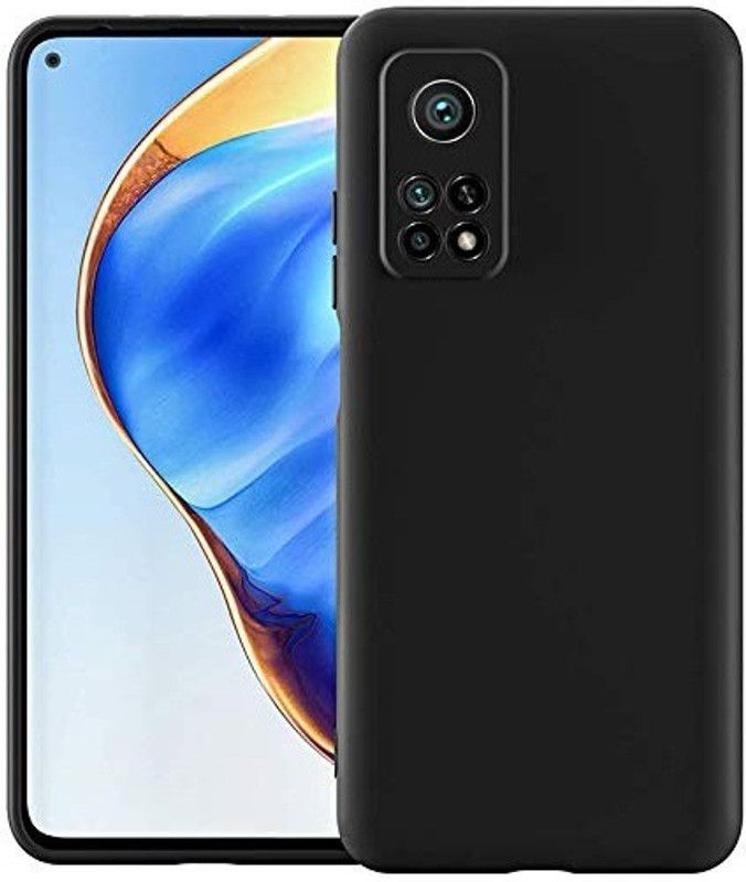 VDAT Back Cover for Mi 10T Pro, Mi 10T  (Black, Grip Case, Pack of: 1)