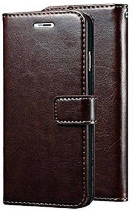 FASHIONPRO Flip Cover for Mi Redmi 5A  (Brown, Pack of: 1)