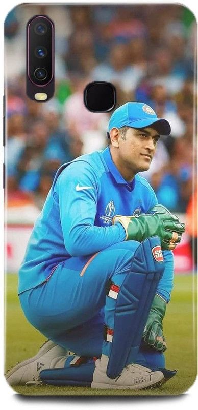 Dimora Back Cover for Vivo Y15, vivo 1901,MS,Dhoni,Ms,Dhoni,7,Mahendra,Singh,Dhoni,India,Cricket,India,player,  (Multicolor, Hard Case, Pack of: 1)