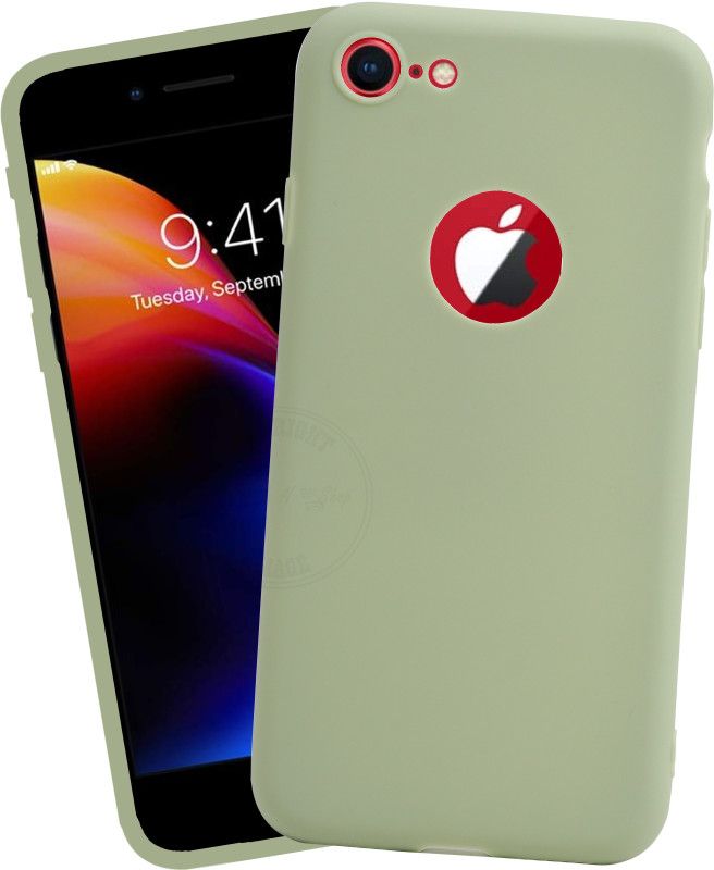 VAKIBO Back Cover for Apple iPhone 8  (Green, Flexible)