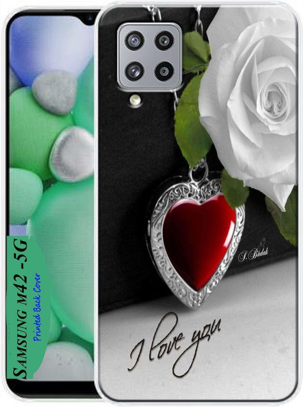 Amstyle Back Cover for Samsung Galaxy M42 (5G)  (Multicolor, Dual Protection, Silicon, Pack of: 1)