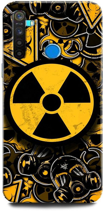 Afterglow Back Cover for Realme 5 Pro REDIATION, SIGNS, SKULLS, PATTERN, GAS MASKS  (Multicolor, Shock Proof, Pack of: 1)