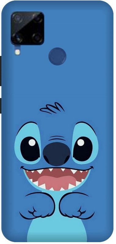 SSMORYA Back Cover for Realme C15, Stitch Multicolour Printed Back Cover  (Multicolor, Hard Case, Pack of: 1)