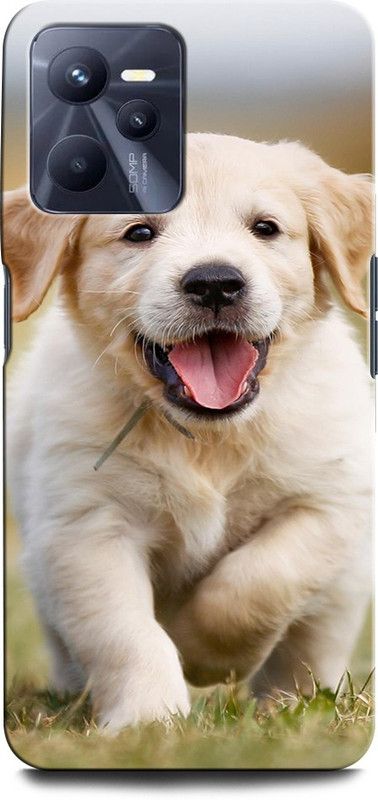 GRAFIQE Back Cover for Realme C35 DOG, CUTE DOG, DOG LOVE, FUNNY DOG  (Multicolor, Shock Proof, Pack of: 1)