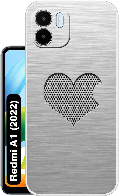 Case Club Back Cover for Redmi A1 2022, Mi A1  (Grey, Grip Case, Silicon, Pack of: 1)