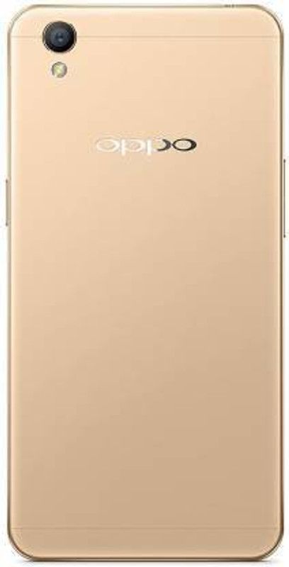 Docile Oppo A37 Back Panel  (Gold)