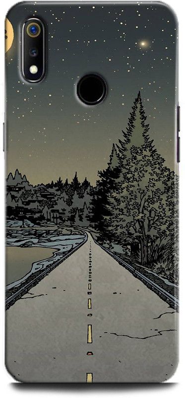 Afterglow Back Cover for Realme 3 LOVECRAFT ROAD, COMICS, GABRIEL, HILL, HORROR, RODRIGUEZ,  (Multicolor, Shock Proof, Pack of: 1)