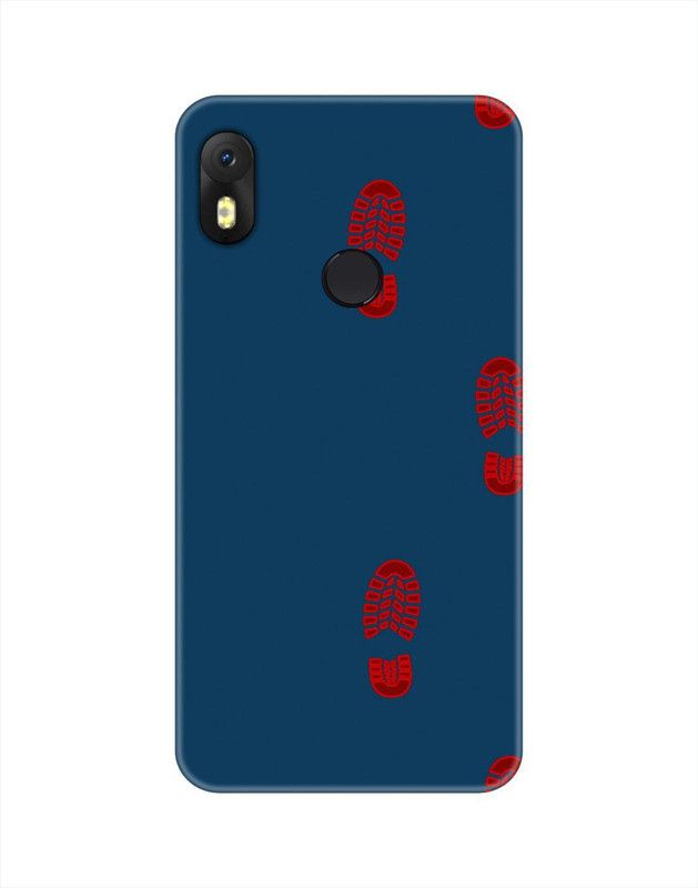 Smutty Back Cover for Infinix Hot S3 - Footsteps Print  (Multicolor, Hard Case, Pack of: 1)
