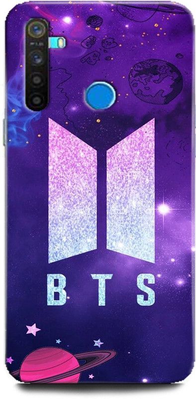 Afterglow Back Cover for Realme 5i BTS, BTS ARMY, BTS LOVE, BTS SINGERS, KOREAN, BANGTAN BOYS  (Multicolor, Shock Proof, Pack of: 1)