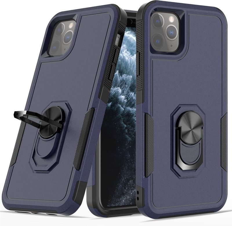 Pure Color Back Cover for Apple iPhone 11 Pro MAX  (Blue, Shock Proof, Pack of: 1)