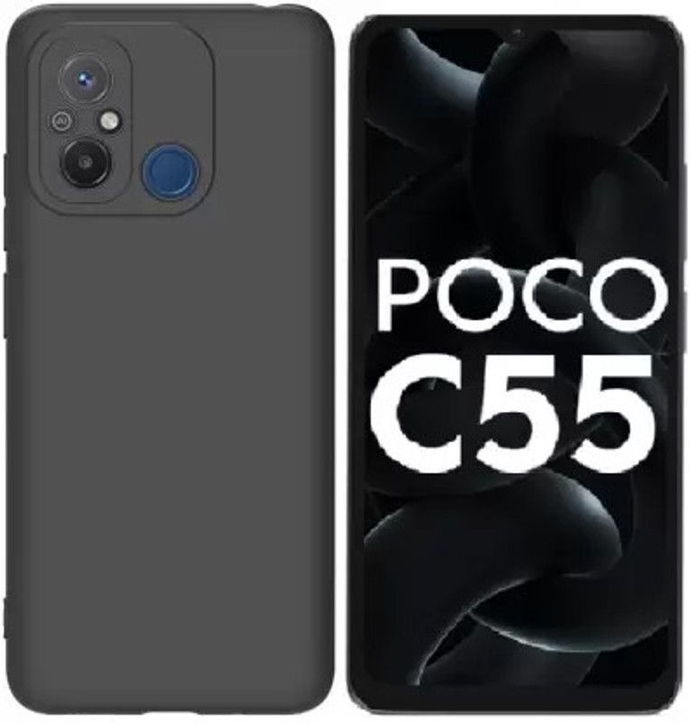 filbay Front & Back Case for Redmi 12c  (Black, Shock Proof, Silicon, Pack of: 24)