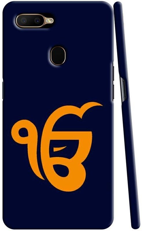 SRI SAI CREATION Back Cover for Oppo A7  (Blue, Dual Protection, Pack of: 1)