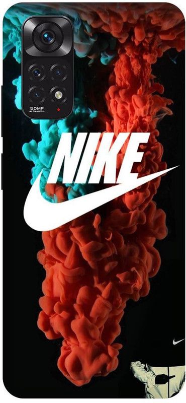 Bluvver Back Cover for Redmi Note 11S, 2201117Sl, Printed Nike Logo Back Cover  (Multicolor, Hard Case, Pack of: 1)