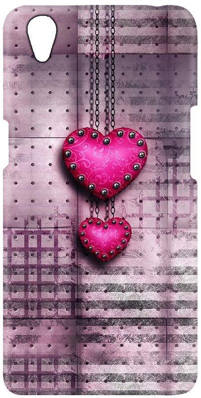 Smutty Back Cover for Oppo A37, Oppo A37f, A37f, A37fw, A37m - Heart Print  (Multicolor, Hard Case, Pack of: 1)