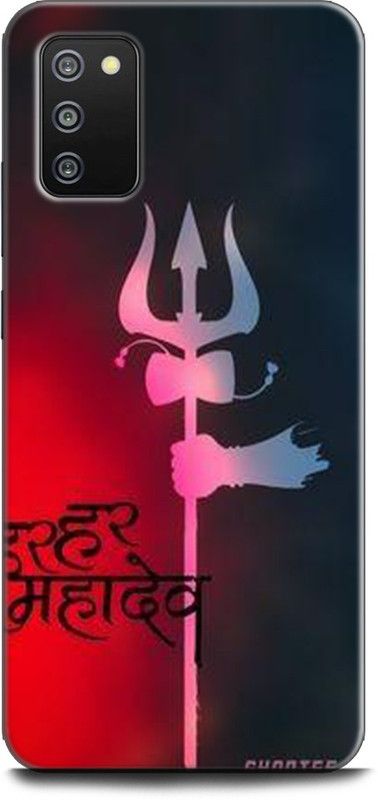 Afterglow Back Cover for SAMSUNG Galaxy F02s HER HER MHADEV, SHIV JI, GOD, SHIV, MHADEV  (Multicolor, Shock Proof)