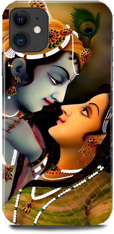JUGGA Back Cover for APPLE iPhone 11, RADHA, KRISHAN, KISHAN, KANHAIYA, JI, RANI  (Multicolor, Hard Case, Pack of: 1)