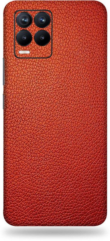 OggyBaba realme 8, realme8 Mobile Skin  (Charming Red Leather With Matte Finish)