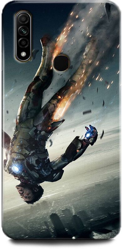 Afterglow Back Cover for OPPO A31 IRON MAN, LOVE YOU 3000, SUPERHERO, TONY STARK, MARVAL, COMIC  (Multicolor, Shock Proof)