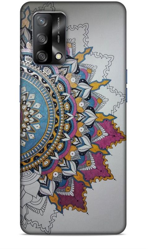 SmashItUp Back Cover for Oppo F19 Pattern / Abstract / Unique Design  (Multicolor, Hard Case)