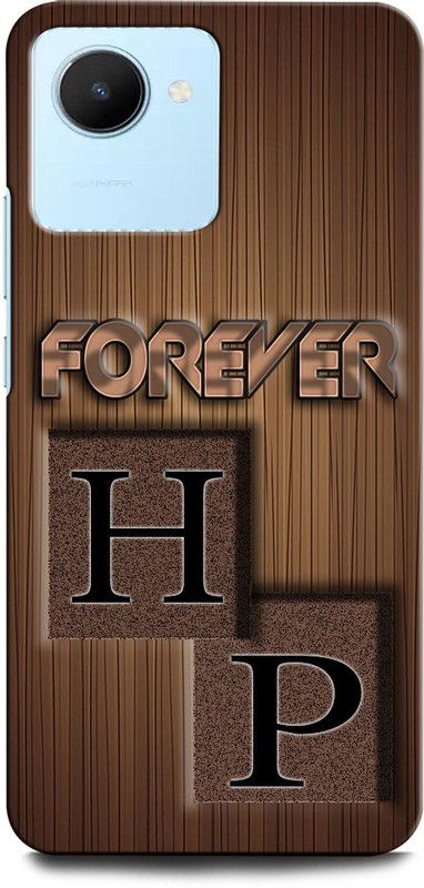 INTELLIZE Back Cover for Realme C30s  (Brown, Hard Case, Pack of: 1)