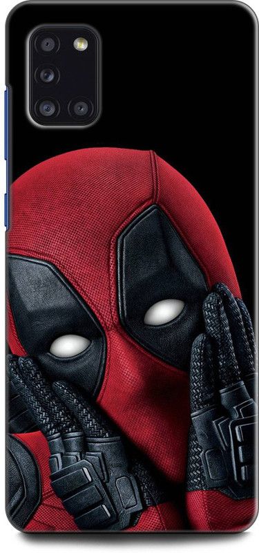 Afterglow Back Cover for SAMSUNG Galaxy A31 DEADPOOL, DEADPOOL FUNNY, MOVIE, COMICS, SUPERHERO  (Multicolor, Shock Proof, Pack of: 1)