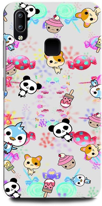 INTELLIZE Back Cover for Vivo V9  (Multicolor, Hard Case, Pack of: 1)