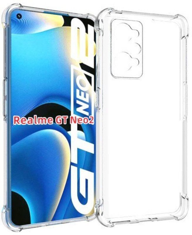 GLOBALCASE Back Cover for REALME GT NEO 2 5G, REALME GT NEO 2  (Transparent, Grip Case, Pack of: 1)