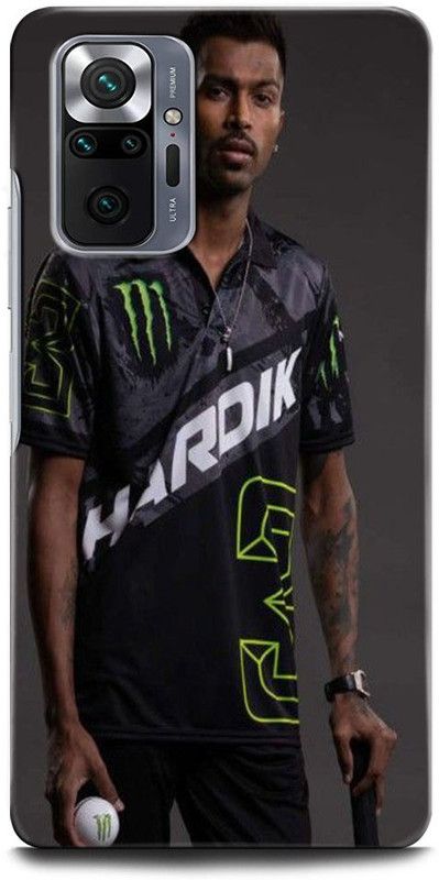ORBIQE Back Cover for REDMI Note 10 Pro Max HARDIK PANDYA, INDIA, CRICKET, PLAYER, SPORTS, CAPTAIN  (Multicolor, Hard Case, Pack of: 1)
